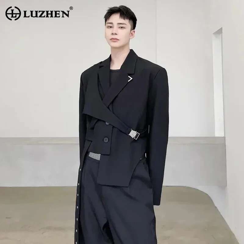 LUZHEN оригинальные асимметрич – обзор и цена Street Fashion Men 2025