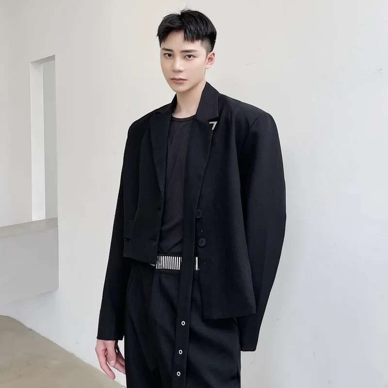 LUZHEN оригинальные асимметрич – обзор и цена Street Fashion Men 2025